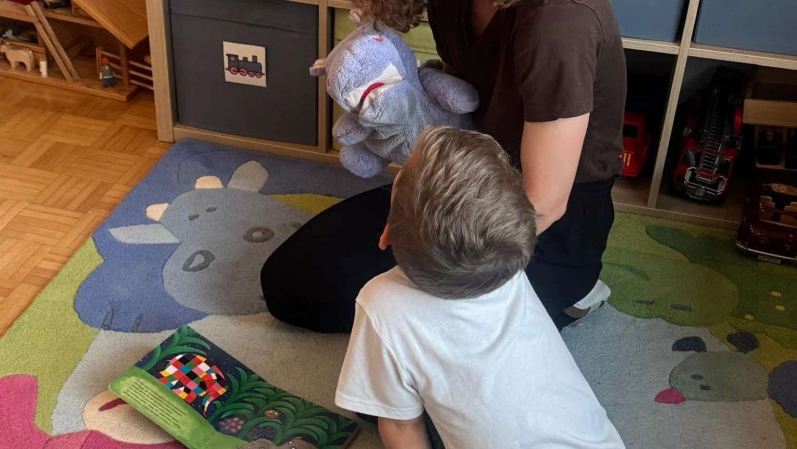 Verena Hofmann während Therapie